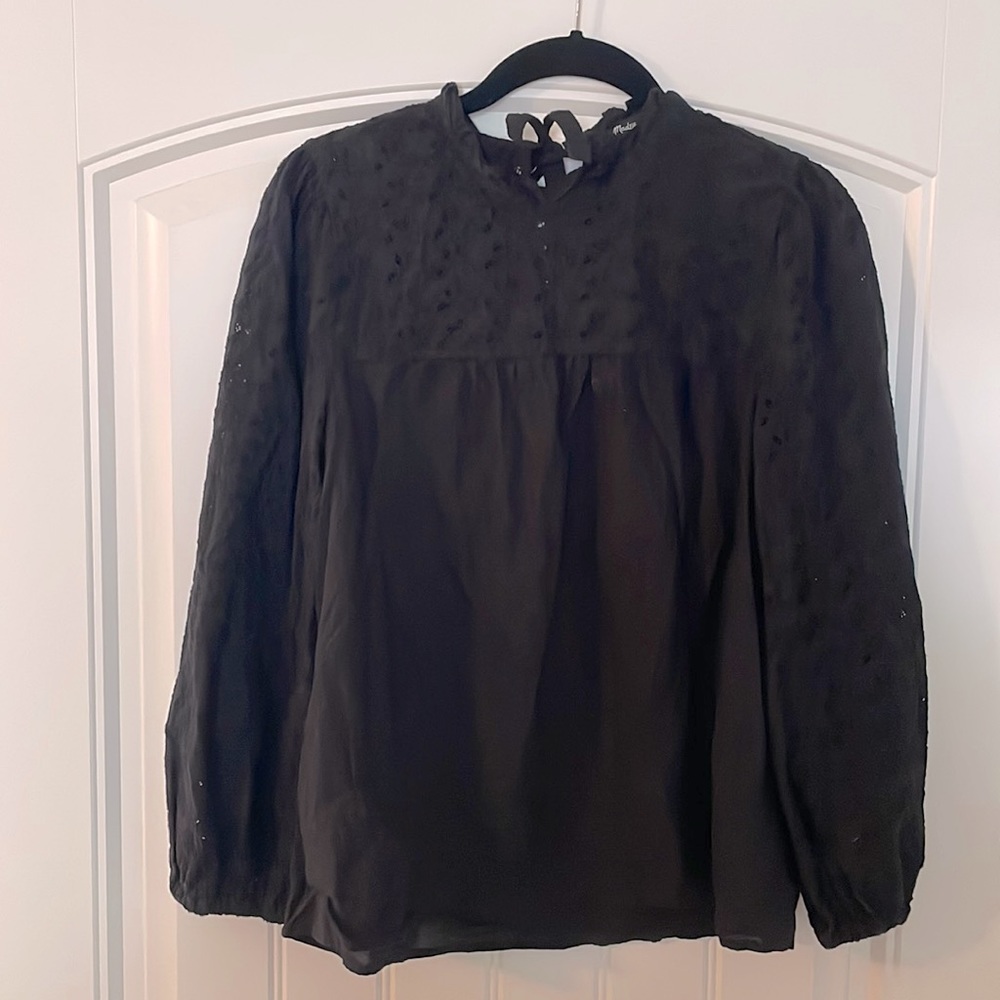 Black Madewell blouse . Size S